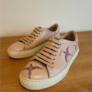 Axel Arigato Clean 90 Pink Leather Sneakers